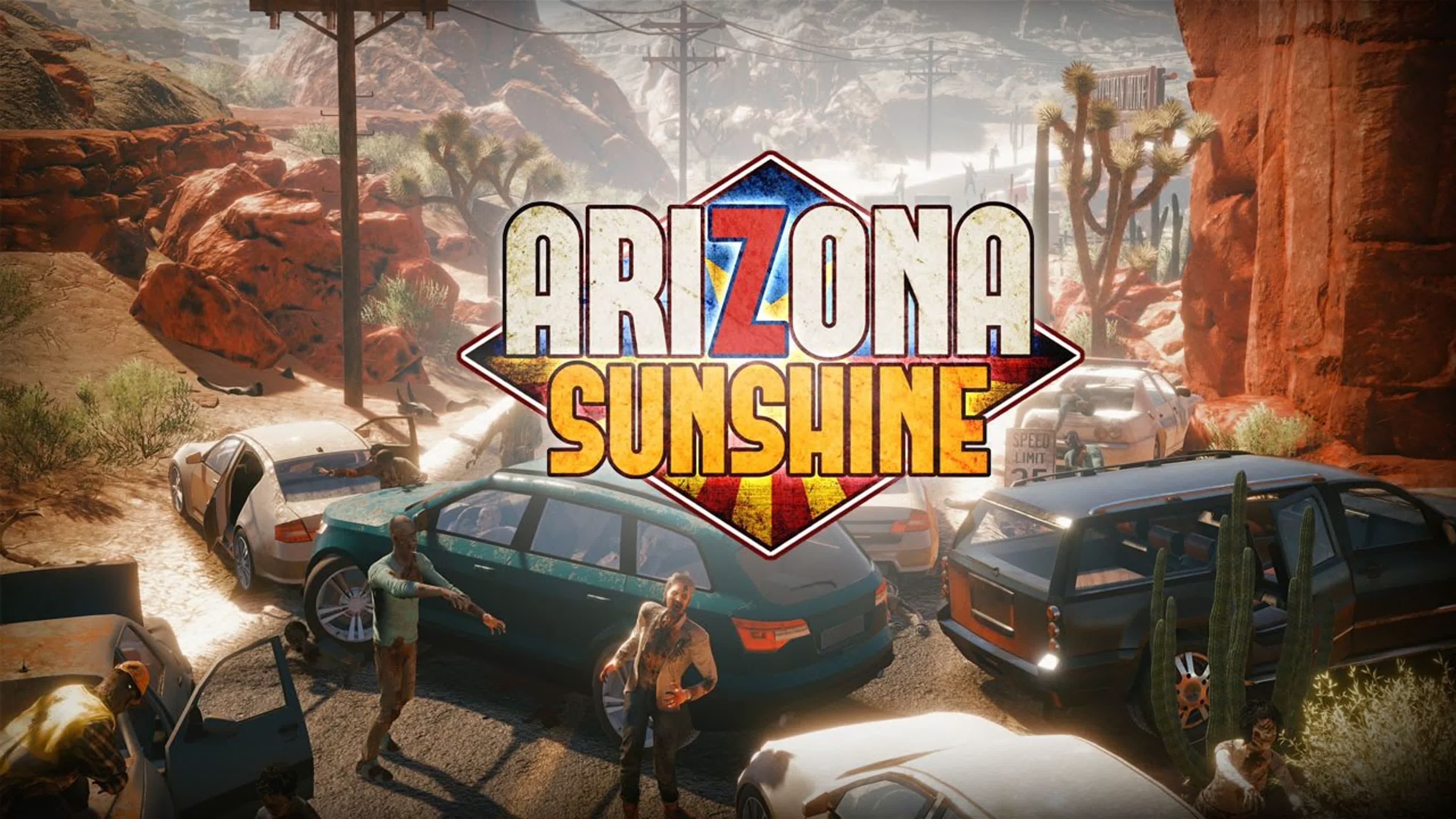 Игровой процесс VR-игры Arizona Sunshine при прокате шлемов виртуальной реальности в ProstoVR.