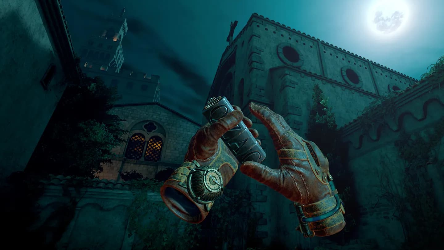 Игровой процесс VR-игры The House of Da Vinci VR при прокате шлемов виртуальной реальности в ProstoVR.