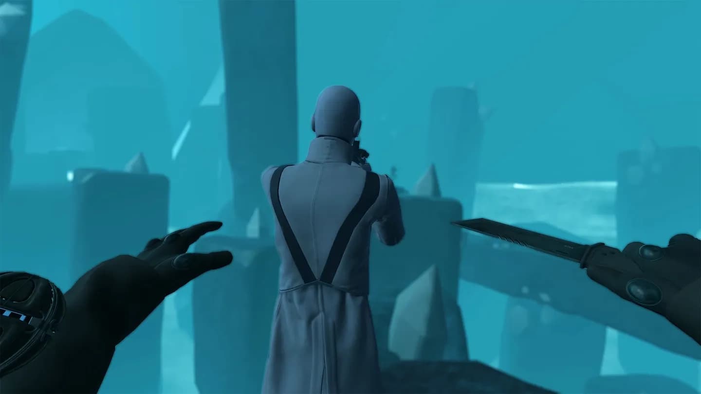 Игровой процесс VR-игры VAIL при прокате шлемов виртуальной реальности в ProstoVR.