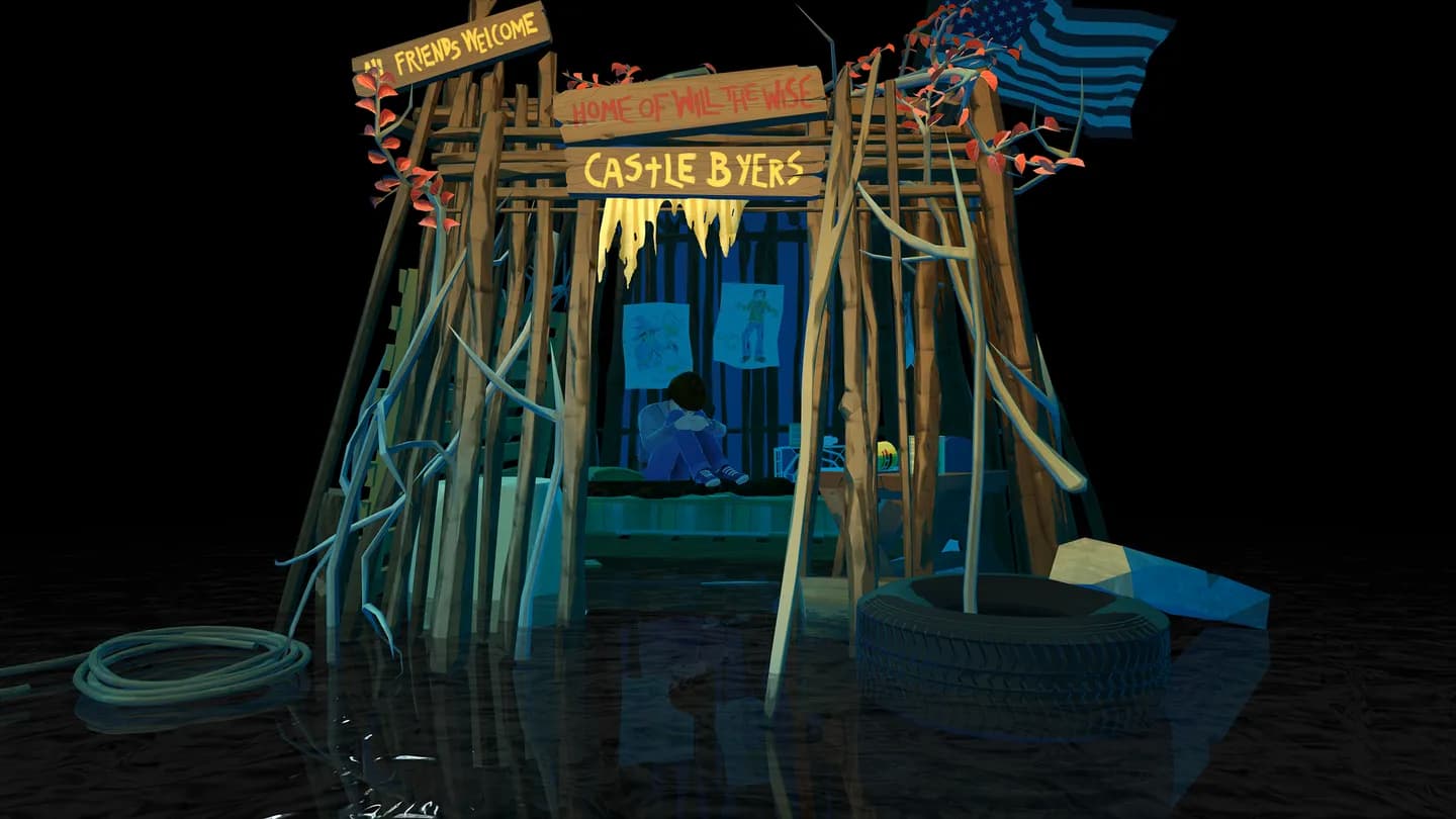 Игровой процесс VR-игры Stranger Things VR при прокате шлемов виртуальной реальности в ProstoVR.