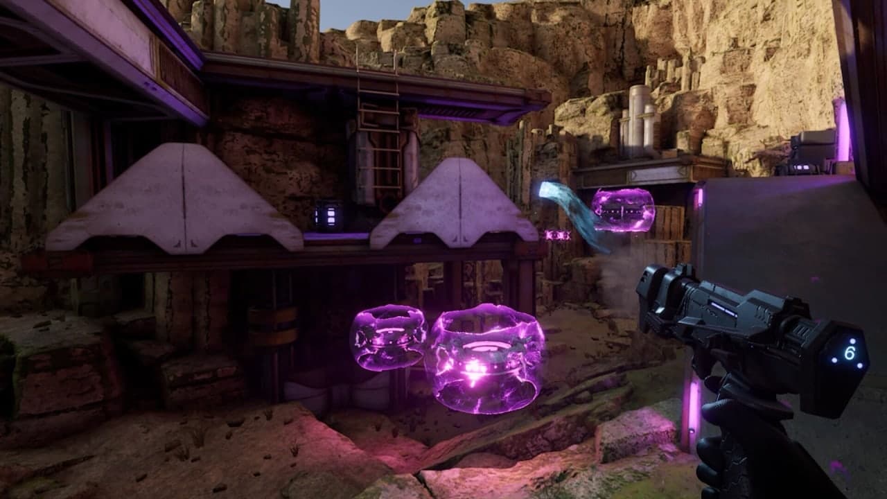 Сеттинг и локации VR-игры Hubris при аренде виар шлема в ProstoVR.