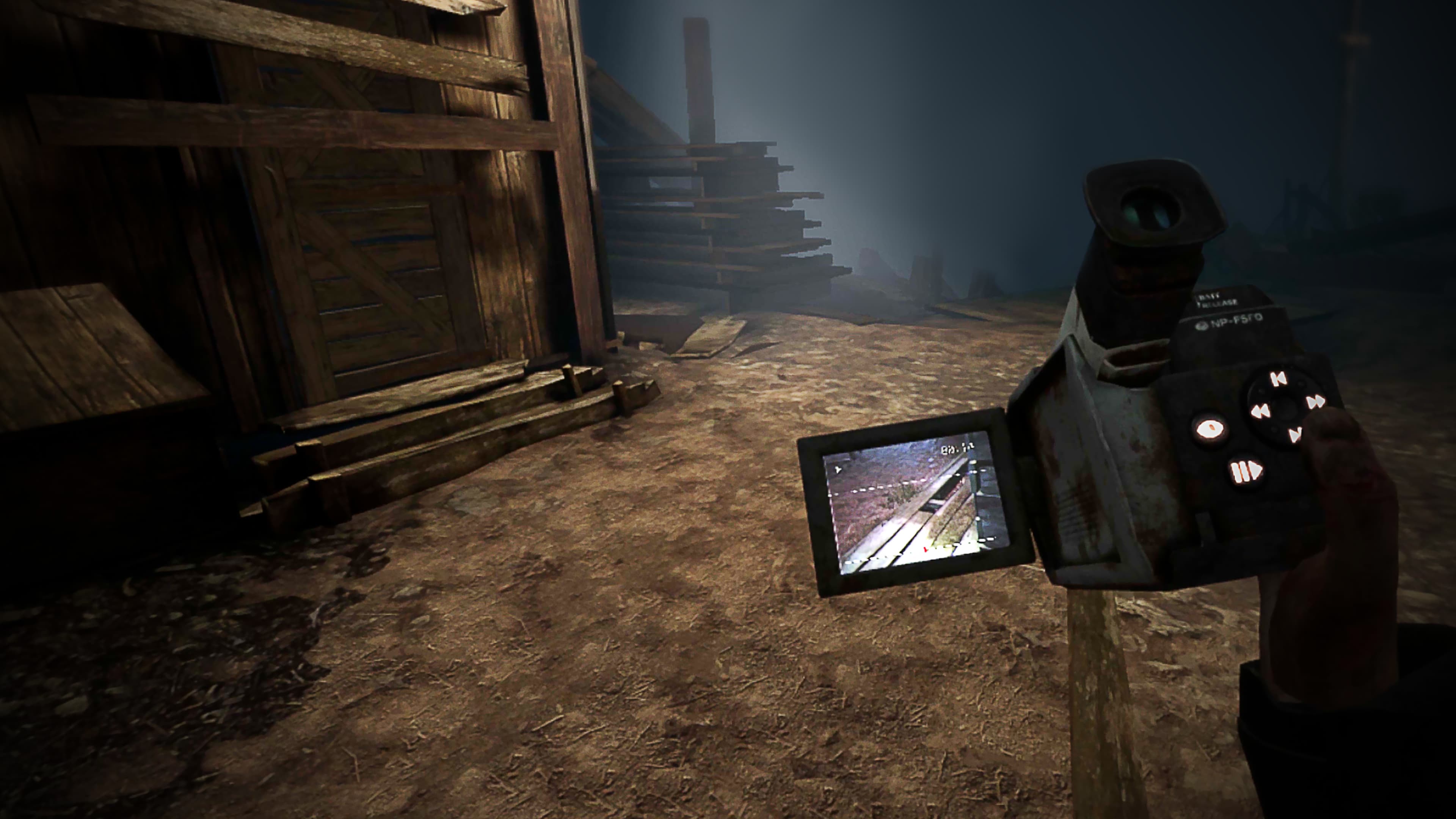 Игровой процесс VR-игры Blair Witch при прокате шлемов виртуальной реальности в ProstoVR.