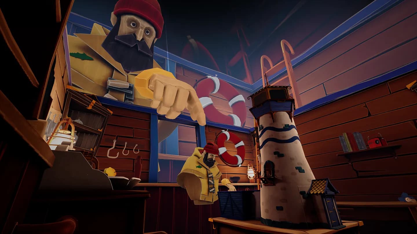 Графика и игровой процесс VR-игры A Fisherman's Tale при аренде VR-шлема в ProstoVR.