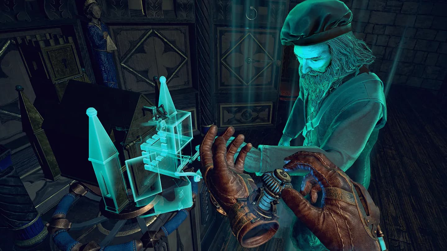 Графика и игровой процесс VR-игры The House of Da Vinci VR при аренде VR-шлема в ProstoVR.