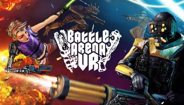 Обзор игрового процесса VR-игры Battle Arena VR при аренде очков виртуальной реальности в ProstoVR.