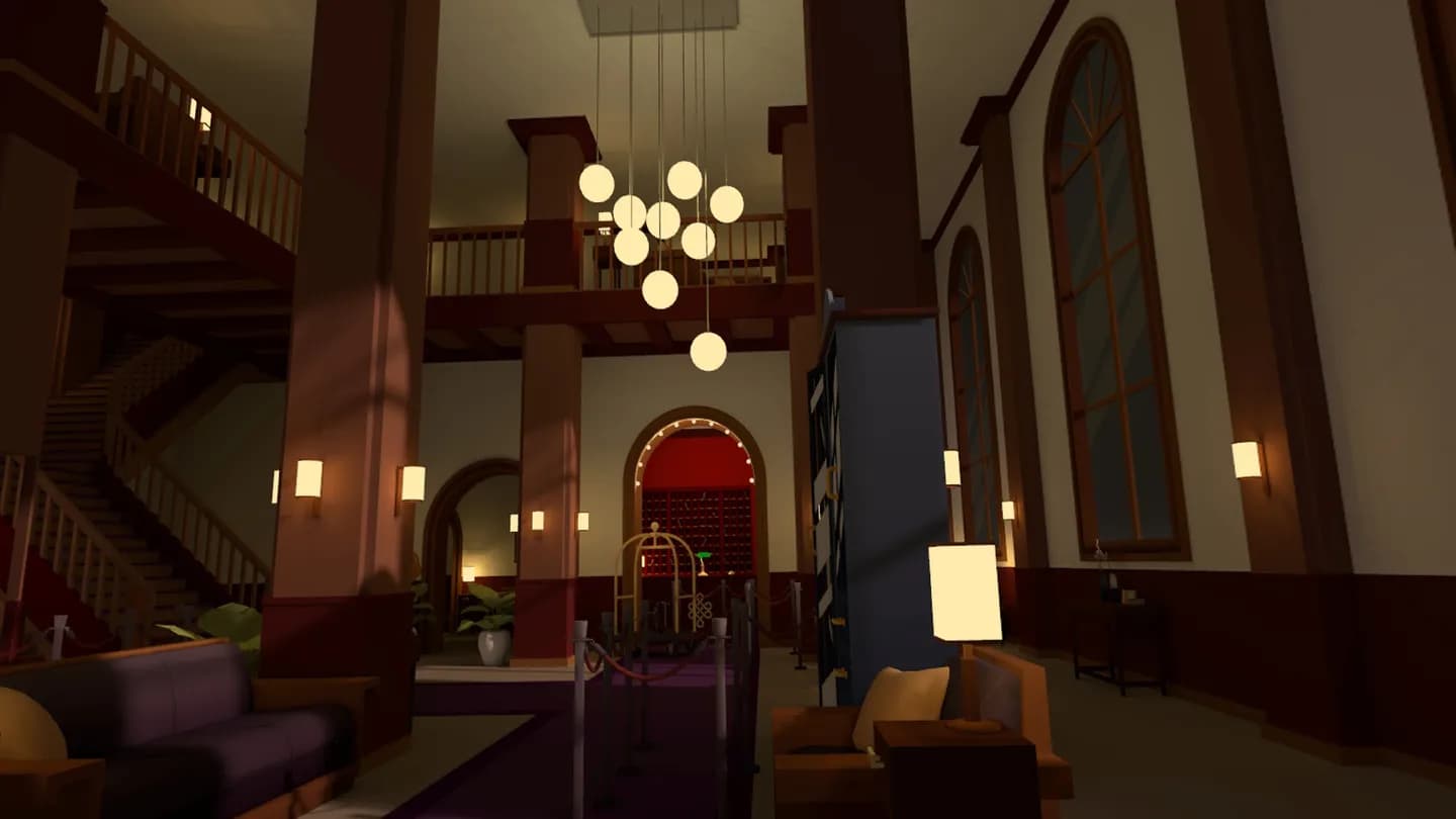 Графика и игровой процесс VR-игры Hotel Infinity при аренде VR-шлема в ProstoVR.