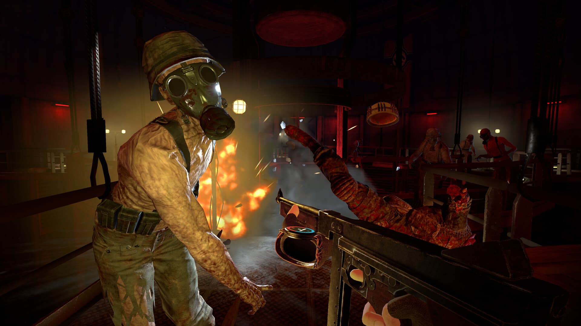 Обзор игрового процесса VR-игры Zombie Army VR при аренде очков виртуальной реальности в ProstoVR.