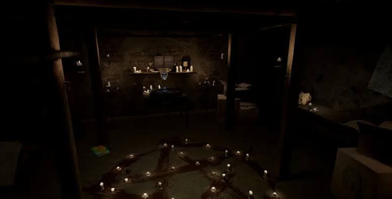 Графика и игровой процесс VR-игры Paranormal Activity: The Lost Soul при аренде VR-шлема в ProstoVR.