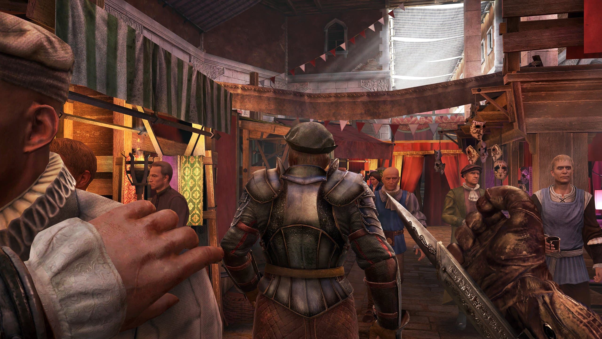 Графика и игровой процесс VR-игры Assassin's Creed Nexus при аренде VR-шлема в ProstoVR.
