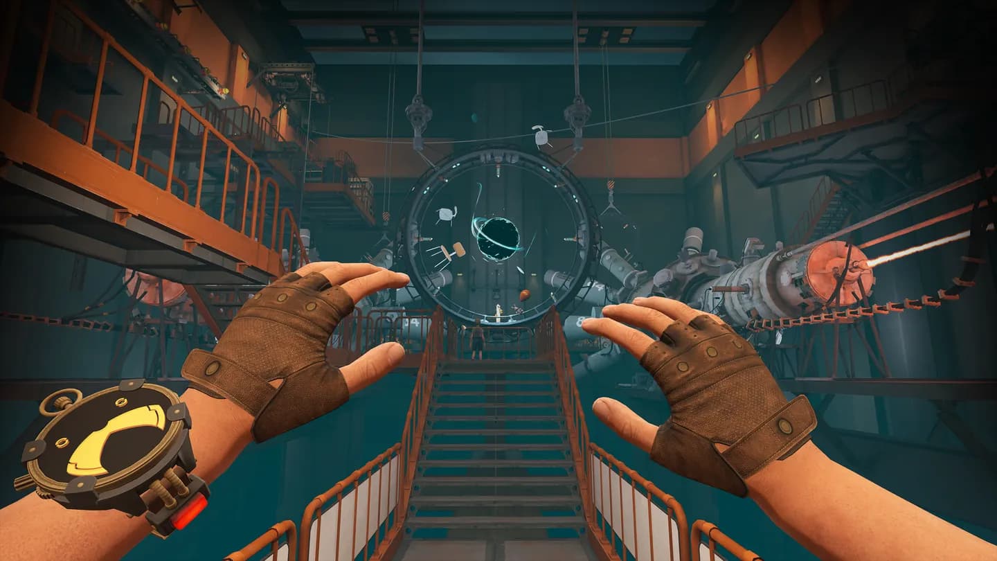 Игровой процесс VR-игры Wanderer: The Fragments of Fate при прокате шлемов виртуальной реальности в ProstoVR.