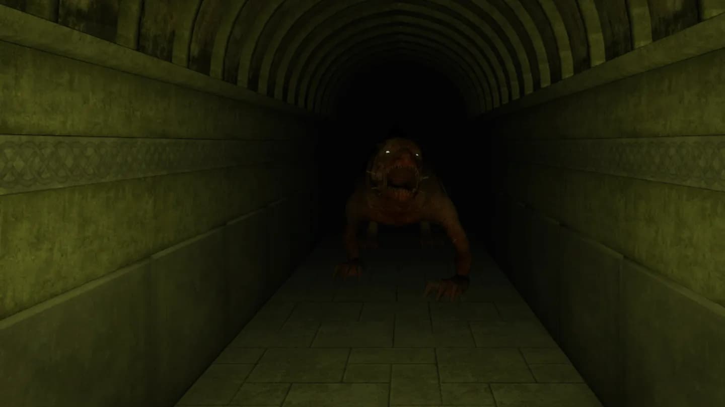 Обзор игрового процесса VR-игры Dreadhalls при аренде очков виртуальной реальности в ProstoVR.