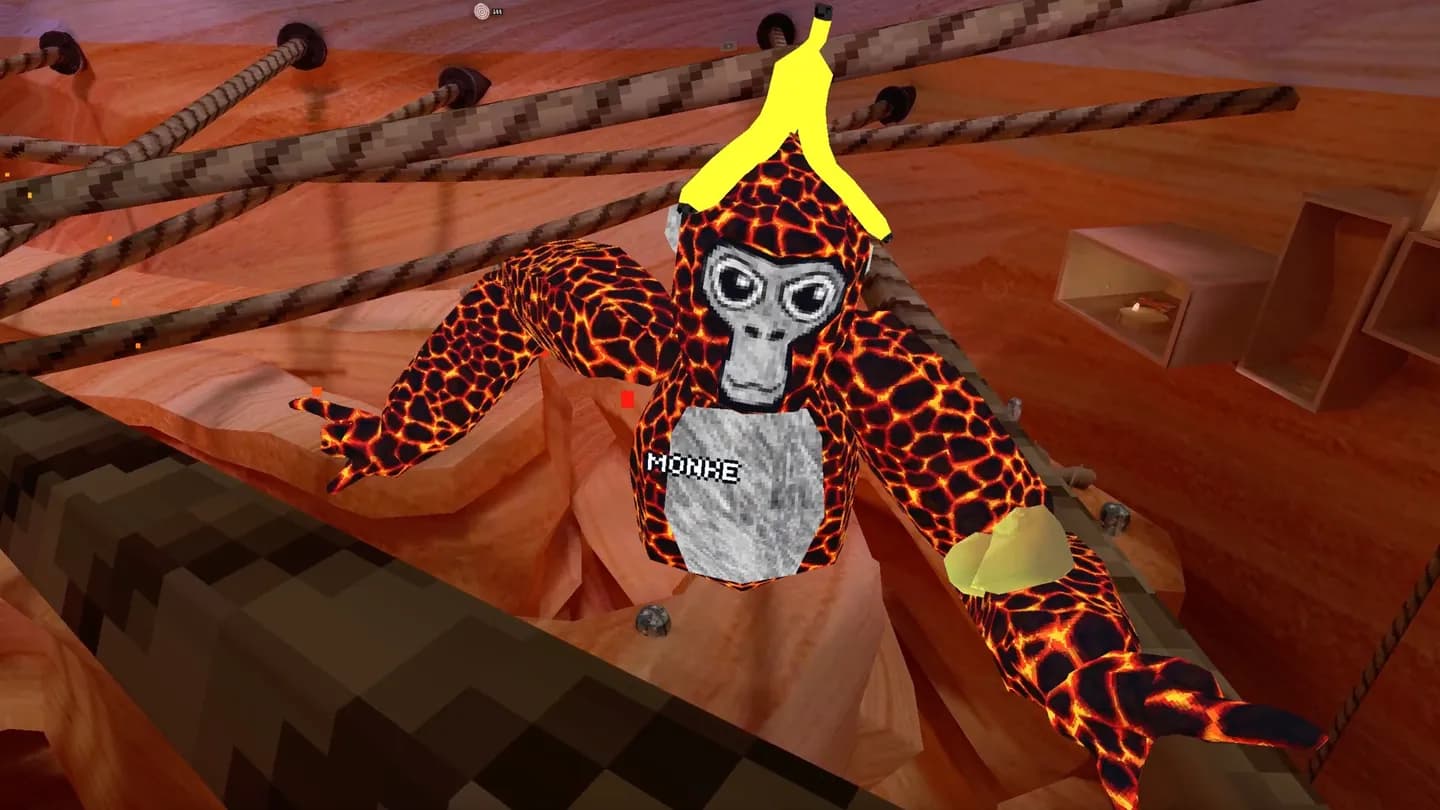 Игровой процесс VR-игры Gorilla Tag при прокате шлемов виртуальной реальности в ProstoVR.