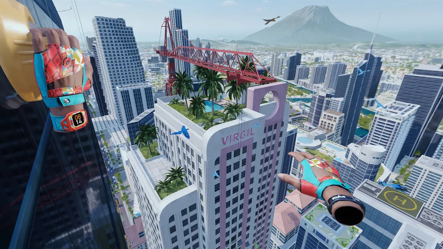 Графика и игровой процесс VR-игры The Climb 2 при аренде VR-шлема в ProstoVR.