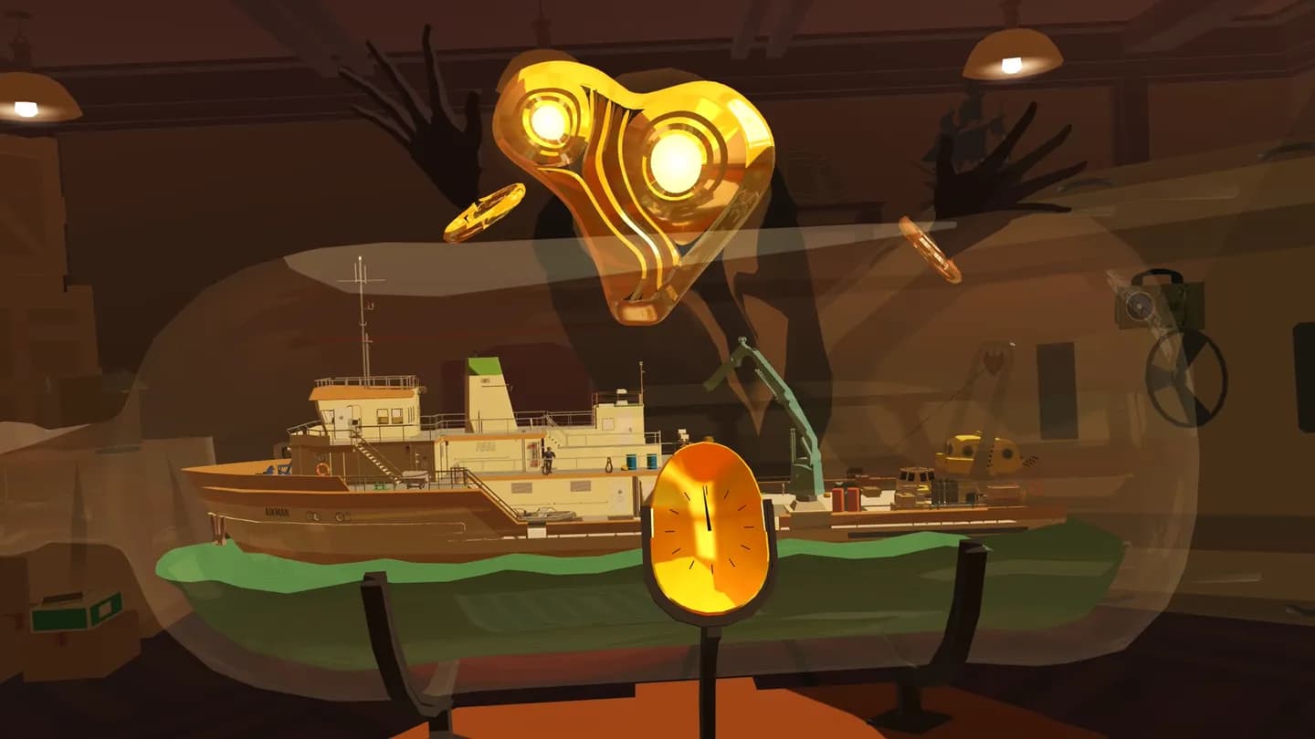 Игровой процесс VR-игры The Under Presents при прокате шлемов виртуальной реальности в ProstoVR.