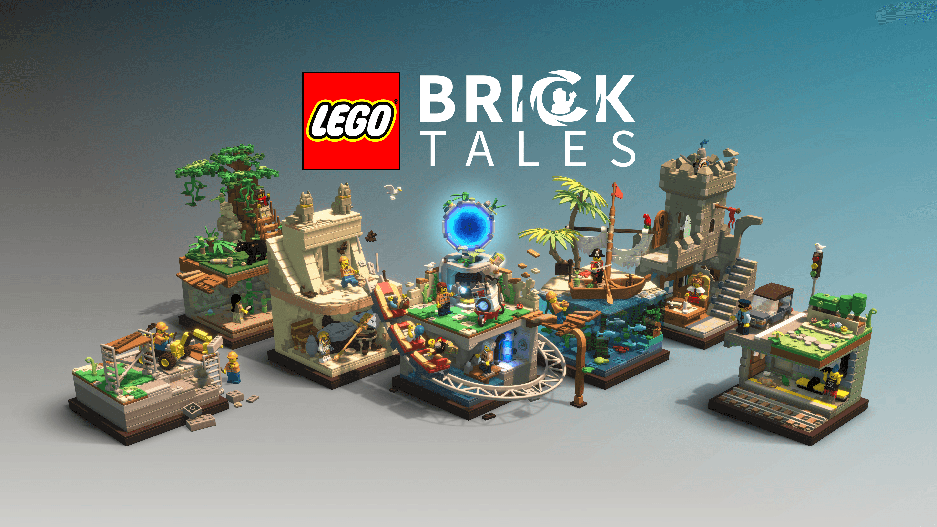 Графика и игровой процесс VR-игры LEGO® Bricktales при аренде VR-шлема в ProstoVR.