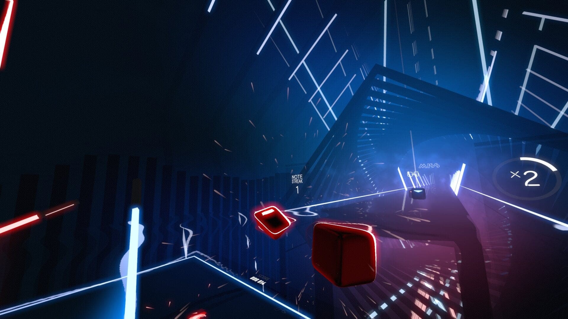 Обзор игрового процесса VR-игры Beat Saber при аренде очков виртуальной реальности в ProstoVR.