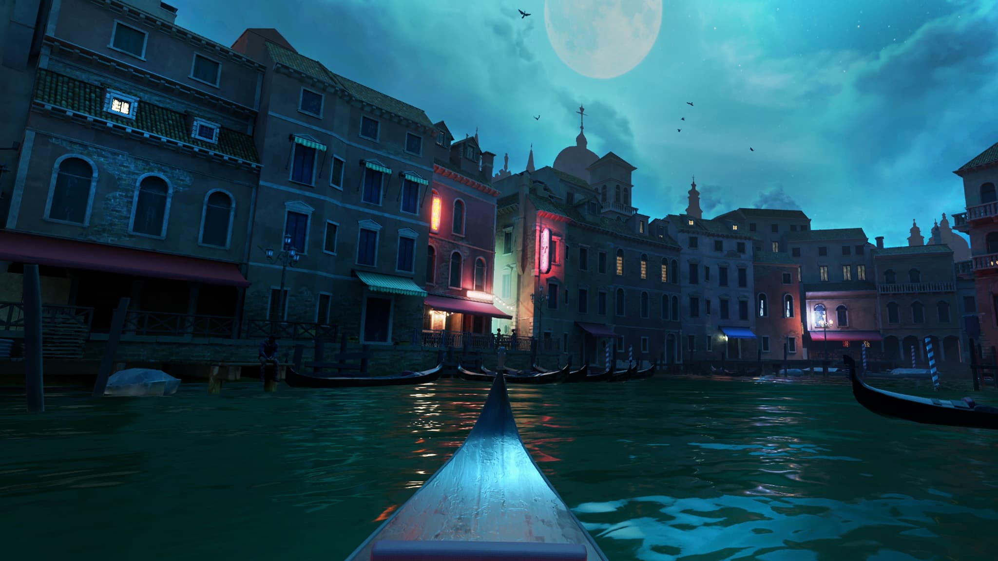Обзор игрового процесса VR-игры Vampire The Masquerade - Justice при аренде очков виртуальной реальности в ProstoVR.