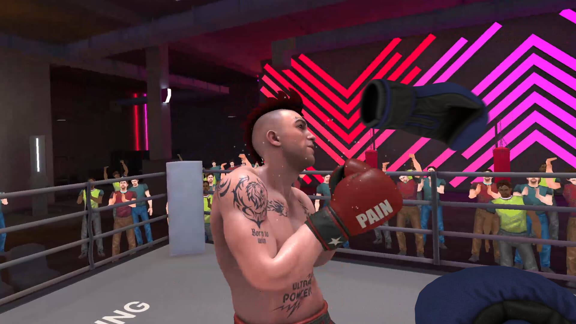 Графика и игровой процесс VR-игры UltraBoxing — VR Boxing при аренде VR-шлема в ProstoVR.