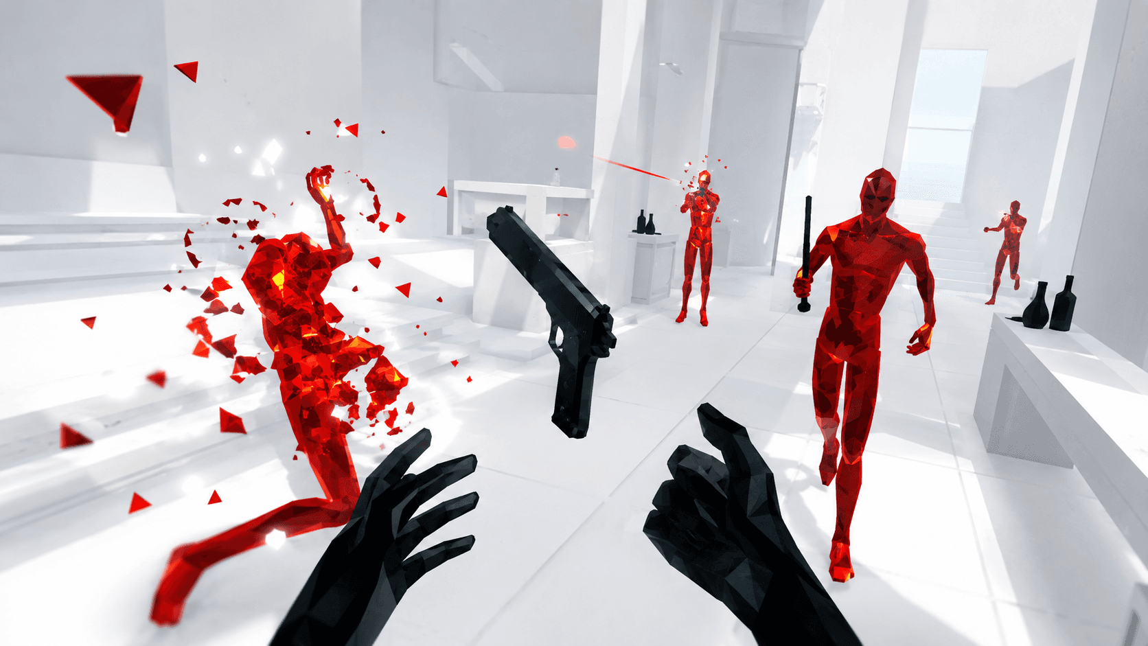 Геймплей и игровые механики SUPERHOT VR